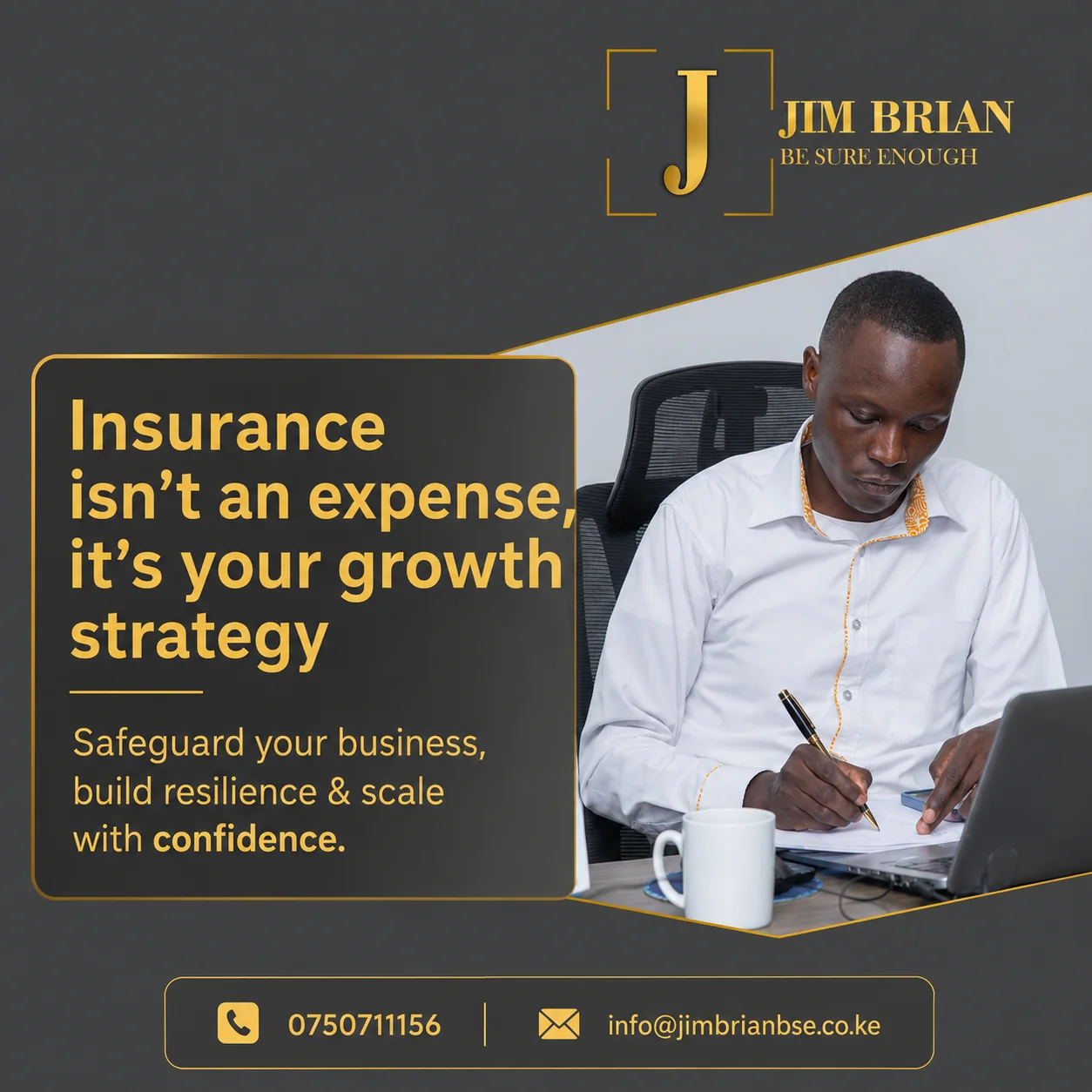Insurance documents representing peace of mind and comprehensive coverage planning